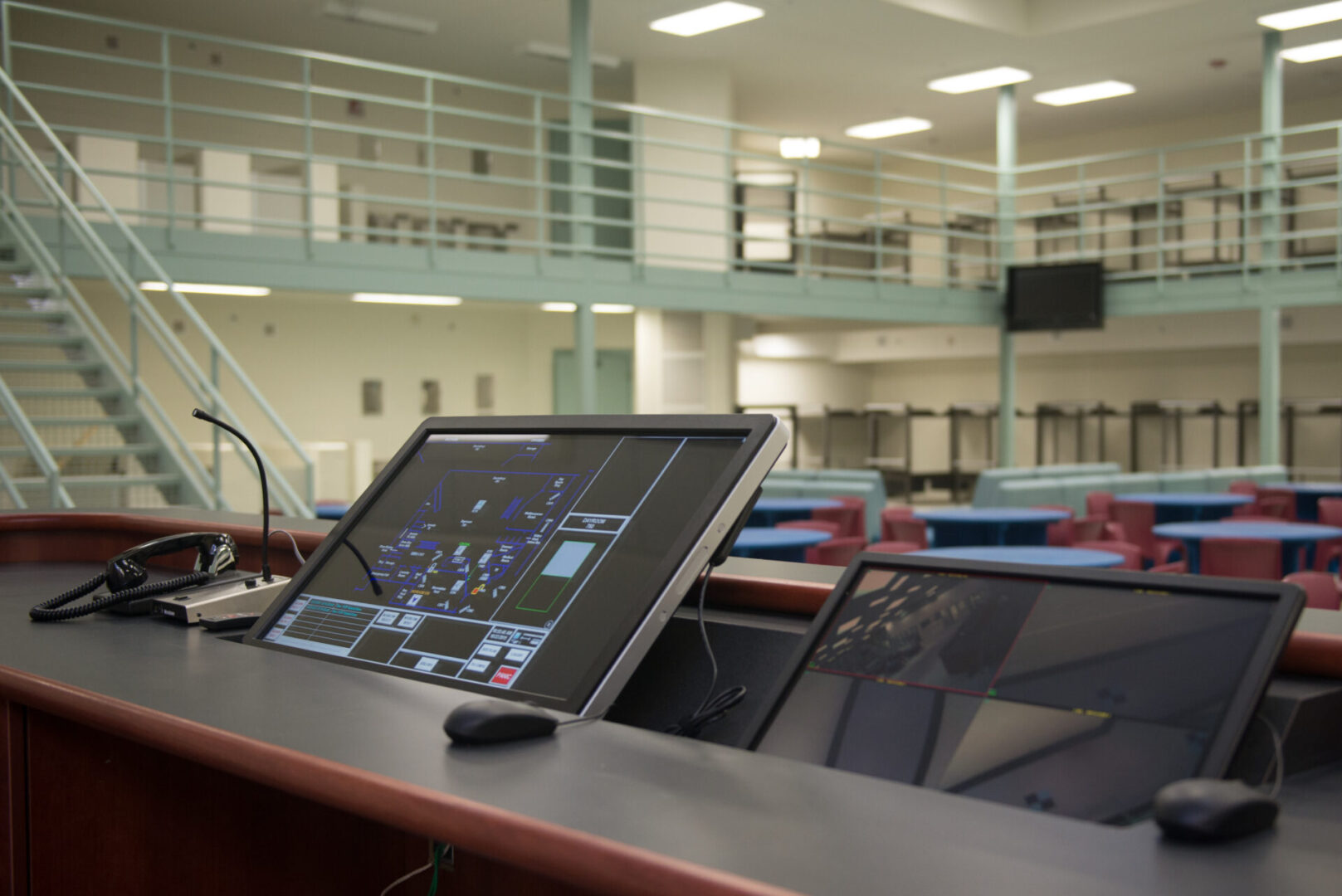 Image of a Security System in a Prison